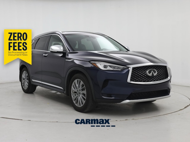 Blue 2023 INFINITI QX50 SUV / Crossover Front-Wheel Drive Automatic