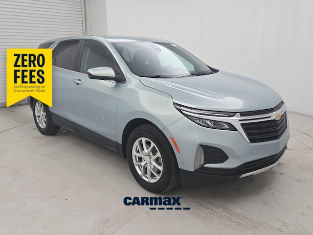 Blue 2022 Chevrolet Equinox SUV / Crossover Front-Wheel Drive Automatic