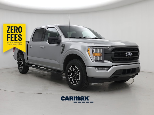 Silver 2023 Ford F-150 Pickup Truck Four-Wheel Drive Automatic