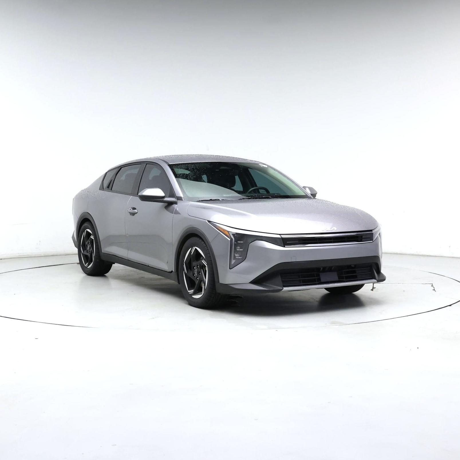 Gray 2025 Kia K4 Sedan Front-Wheel Drive Automatic