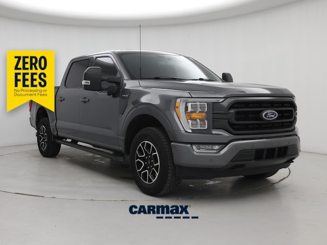Gray 2023 Ford F-150 Pickup Truck Four-Wheel Drive Automatic
