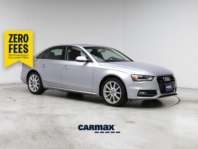 Silver 2015 Audi A4 Sedan All-Wheel Drive Automatic