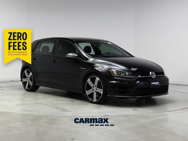 Black 2016 Volkswagen Golf R 4-Door AWD Hatchback All-Wheel Drive Manual