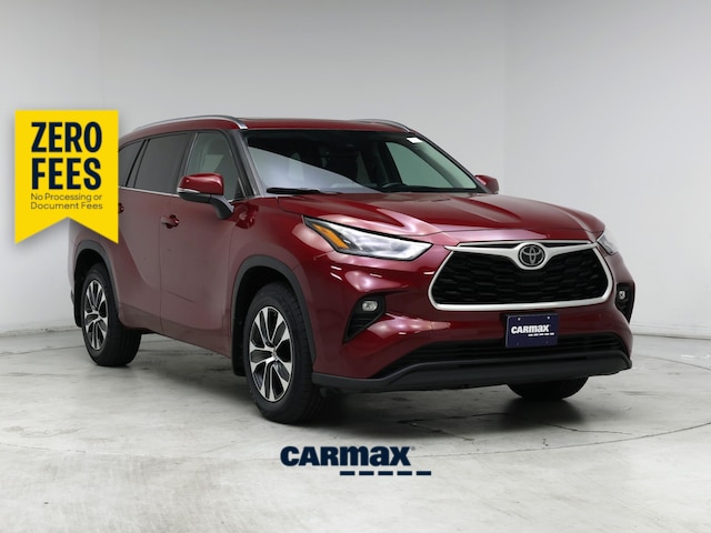 Red 2020 Toyota Highlander SUV / Crossover All-Wheel Drive Automatic