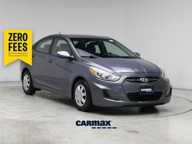 Gray 2017 Hyundai Accent Sedan Front-Wheel Drive Automatic
