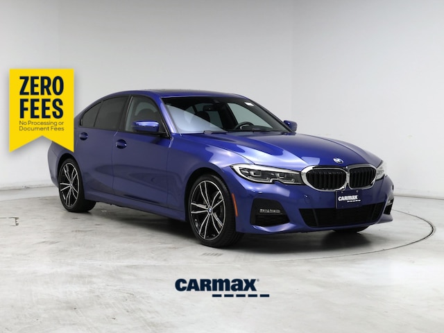 Blue 2021 BMW 3 Series Sedan Rear-Wheel Drive Automatic