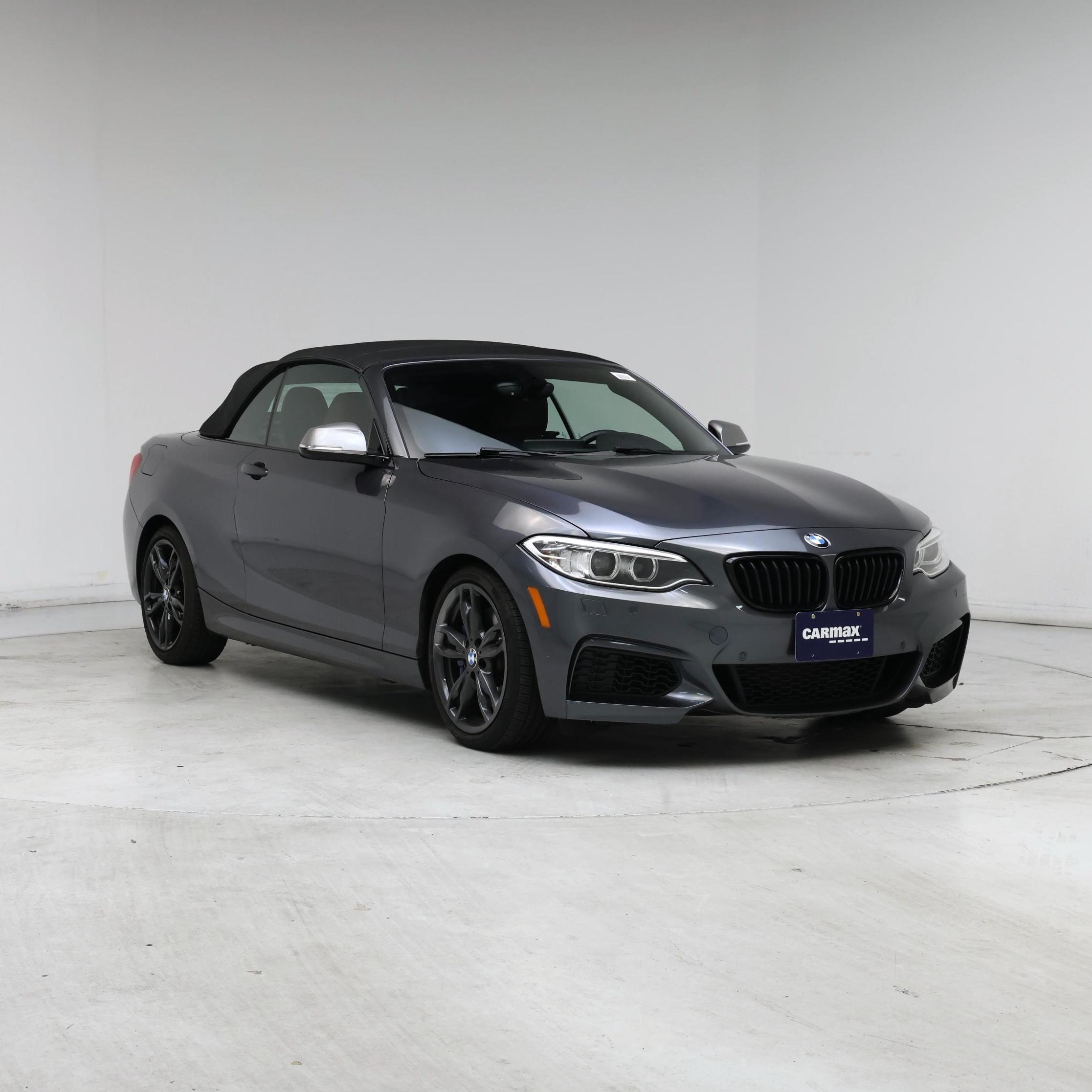 Gray 2017 BMW 2 Series Convertible All-Wheel Drive Automatic