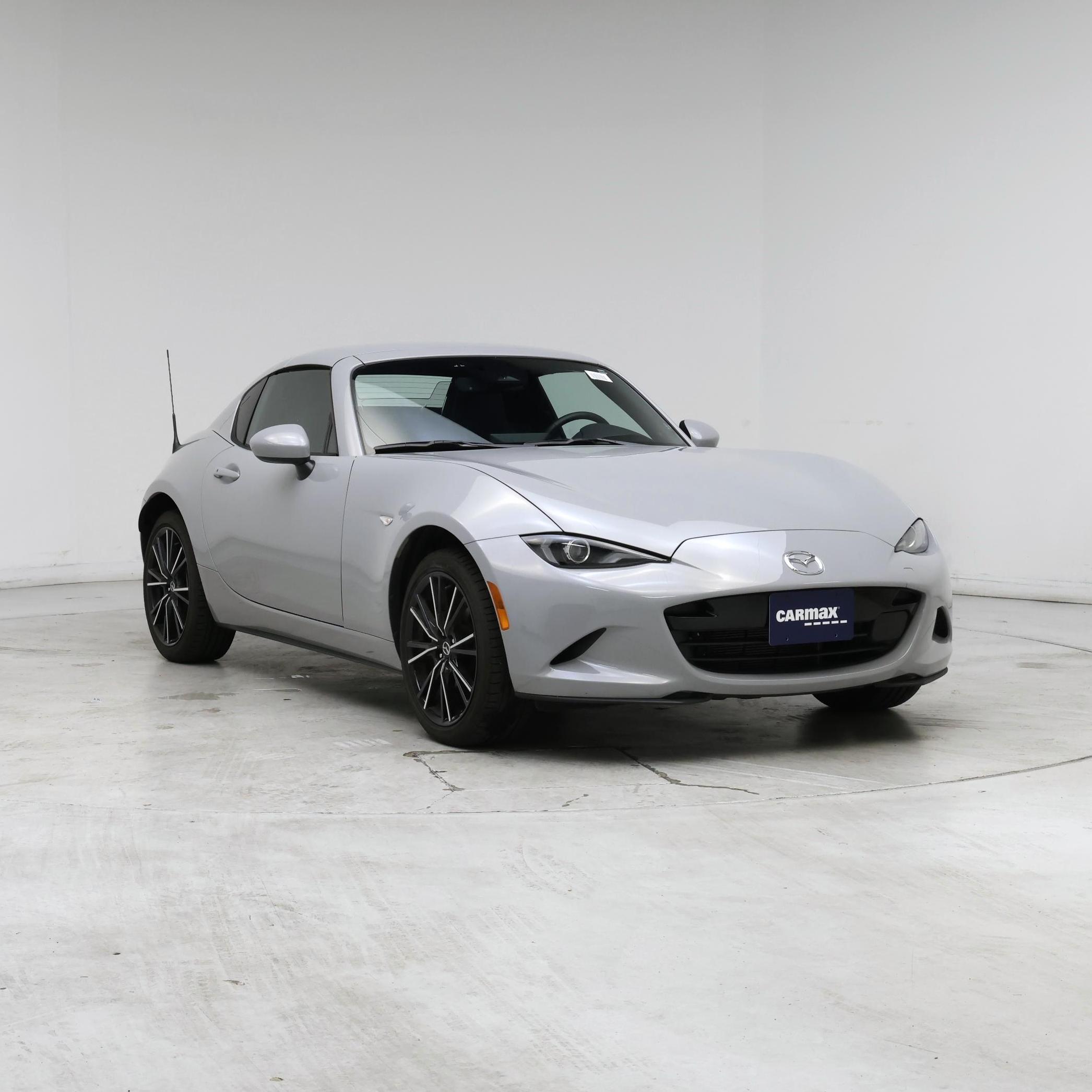 Gray 2025 Mazda MX-5 Miata Convertible Rear-Wheel Drive Automatic