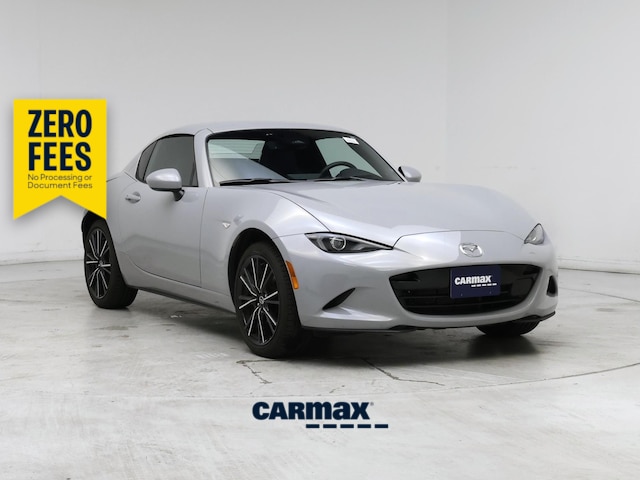 Gray 2025 Mazda MX-5 Miata Convertible Rear-Wheel Drive Automatic