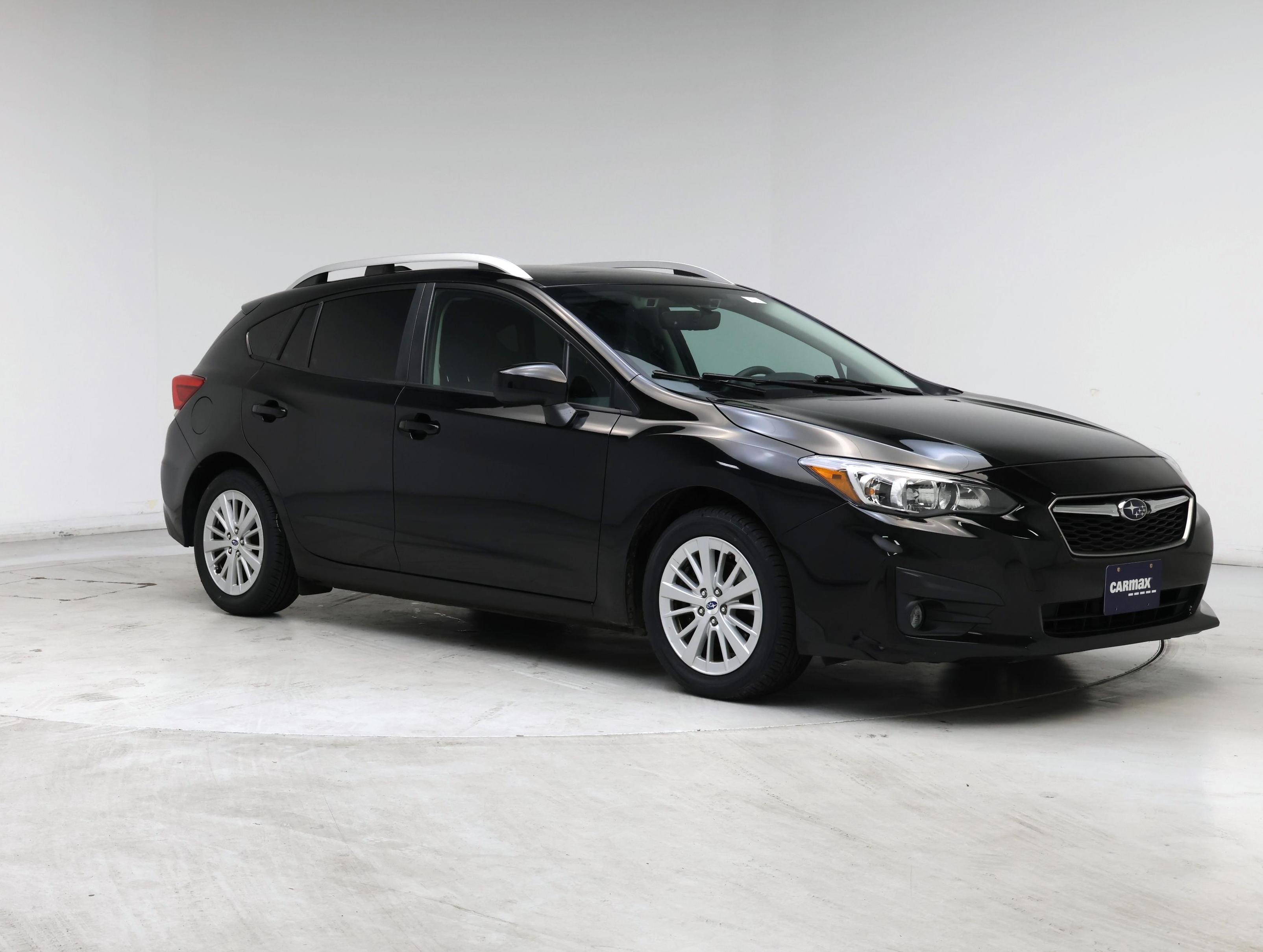Black 2018 Subaru Impreza Hatchback All-Wheel Drive Automatic