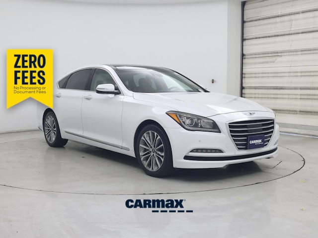 White 2017 Genesis G80 Sedan Automatic
