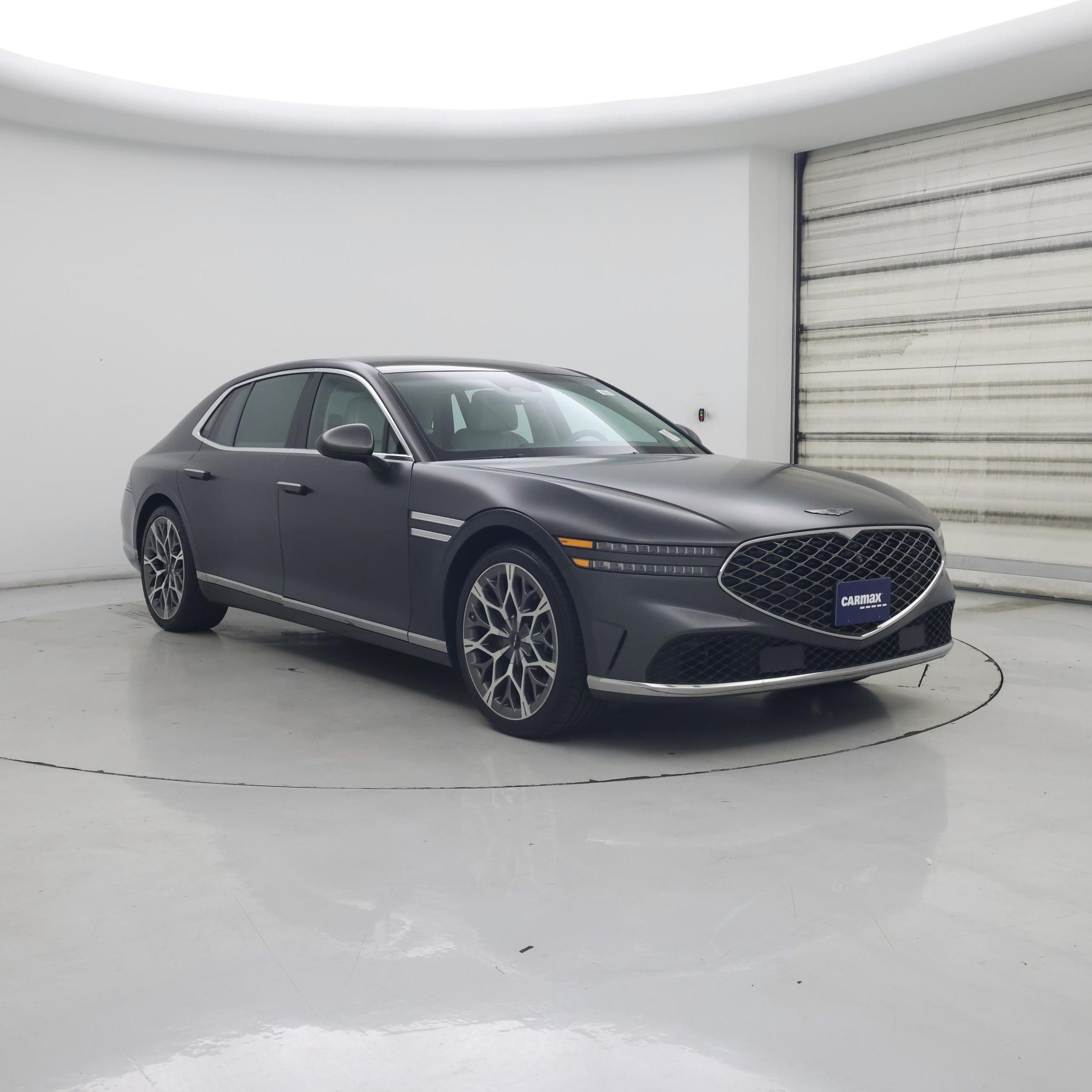 Gray 2023 Genesis G90 Sedan All-Wheel Drive Automatic