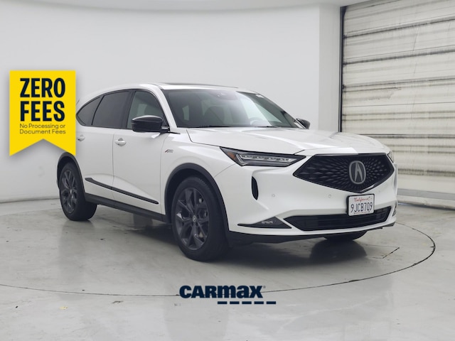 White 2024 Acura MDX SH-AWD with A-SPEC Package SUV / Crossover All-Wheel Drive Automatic