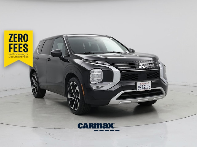 Black 2023 Mitsubishi Outlander SE FWD SUV / Crossover Front-Wheel Drive Automatic