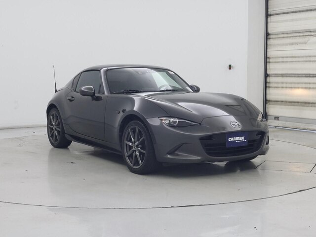Gray 2018 Mazda MX-5 Miata RF Grand Touring RWD Convertible Rear-Wheel Drive Automatic