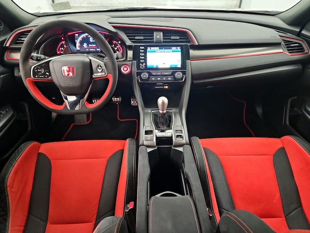 White 2021 Honda Civic Type R Touring FWD Hatchback Front-Wheel Drive Manual