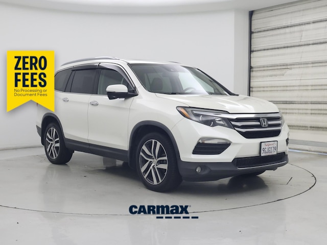 White 2017 Honda Pilot SUV / Crossover All-Wheel Drive Automatic