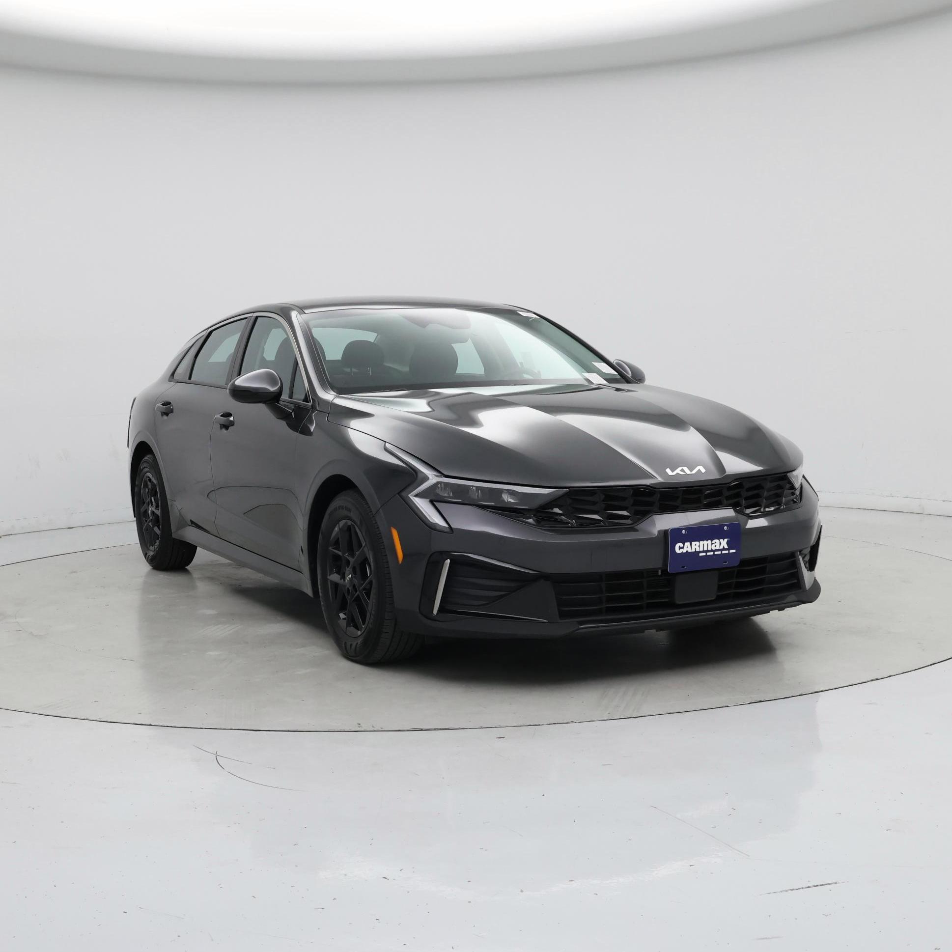 Gray 2025 Kia K5 LXS FWD Sedan Front-Wheel Drive Automatic