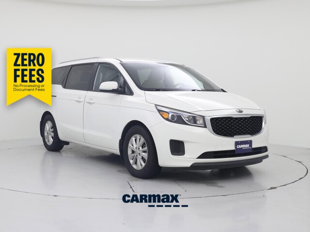 White 2016 Kia Sedona Minivan Front-Wheel Drive Automatic