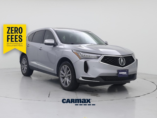 Gray 2022 Acura RDX FWD with Technology Package SUV / Crossover Front-Wheel Drive Automatic