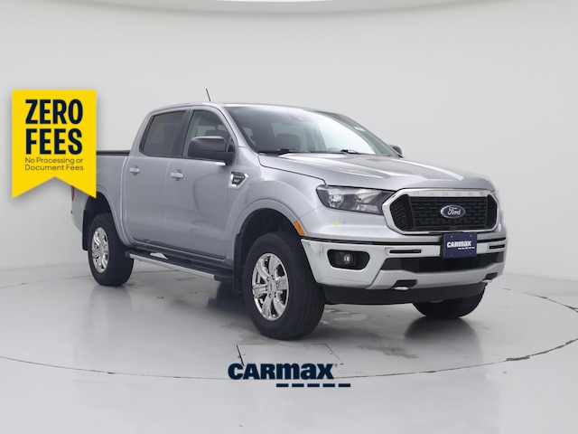 Gray 2023 Ford Ranger XLT SuperCrew 4WD Pickup Truck Four-Wheel Drive Automatic