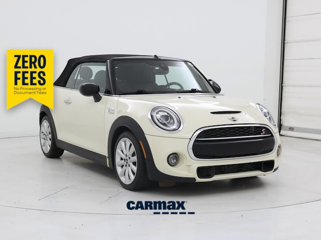 White 2021 MINI Cooper S Convertible FWD Convertible Front-Wheel Drive Automatic