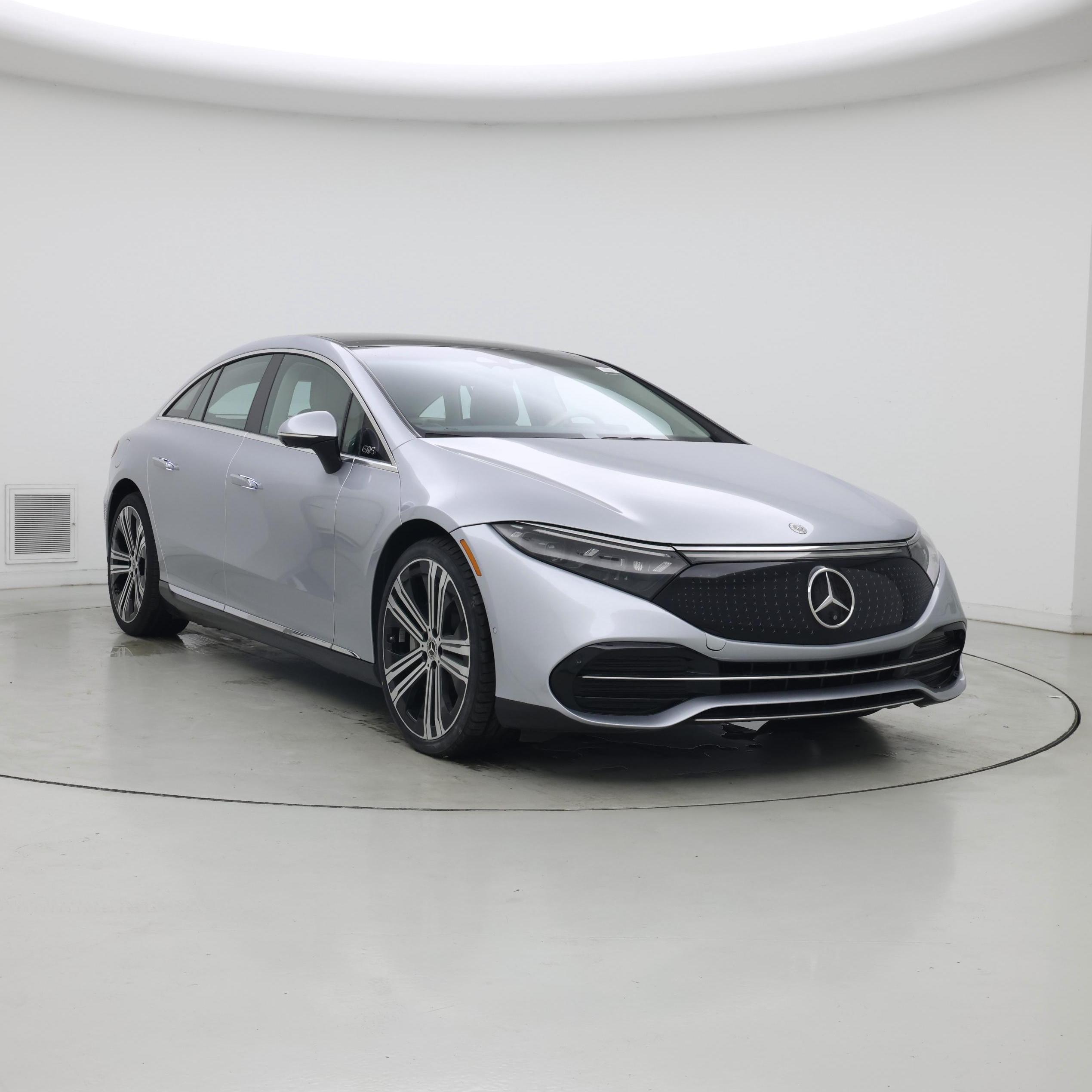 Silver 2023 Mercedes-Benz EQS Sedan All-Wheel Drive Automatic