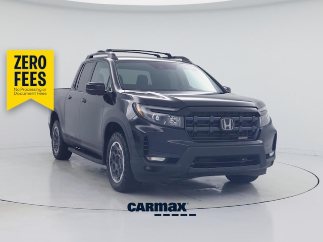Black 2024 Honda Ridgeline Pickup Truck All-Wheel Drive Automatic