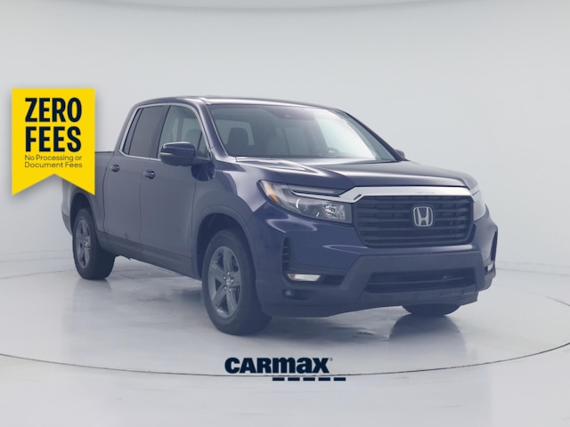 Blue 2023 Honda Ridgeline RTL AWD Pickup Truck All-Wheel Drive Automatic