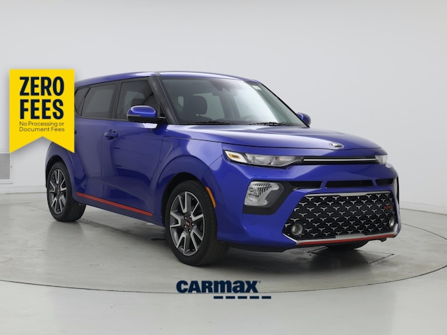 Blue 2021 Kia Soul GT-Line FWD SUV / Crossover Front-Wheel Drive Automatic