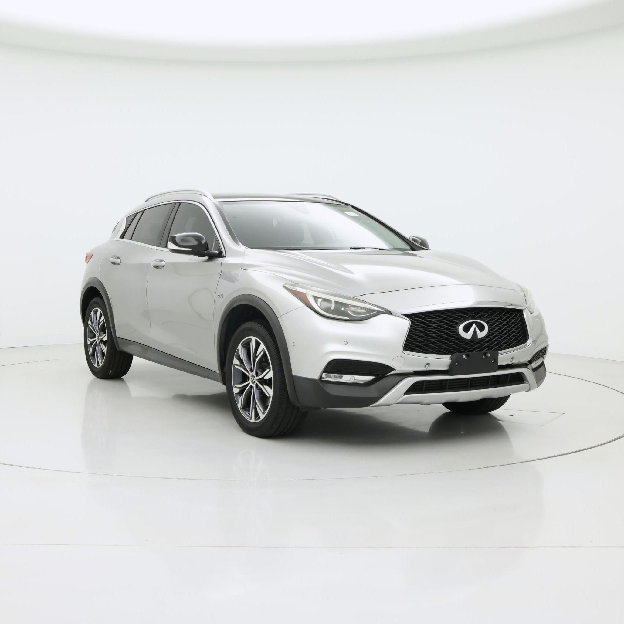 Silver 2018 INFINITI QX30 SUV / Crossover All-Wheel Drive Automatic