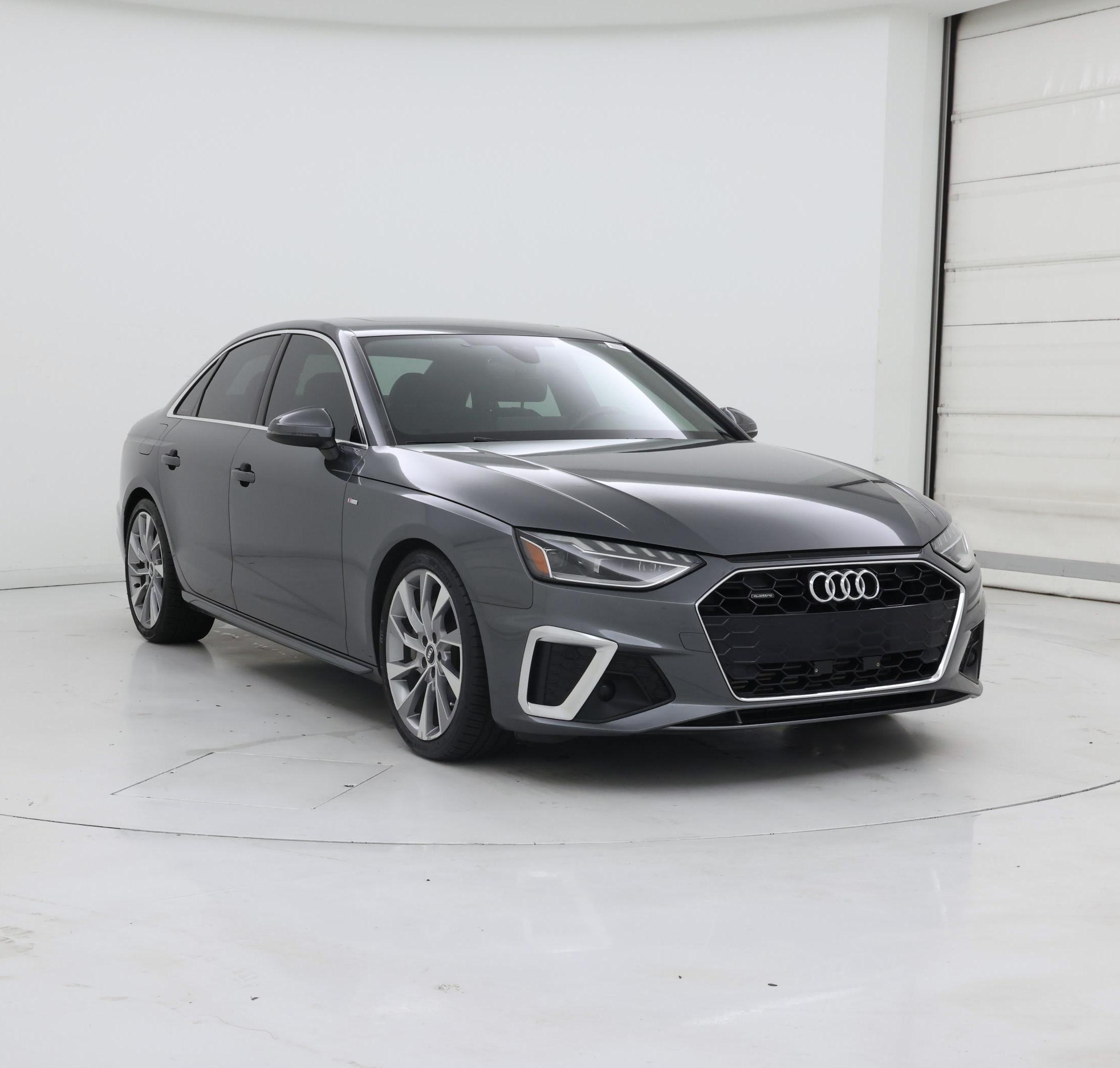 Gray 2020 Audi A4 Sedan All-Wheel Drive Automatic