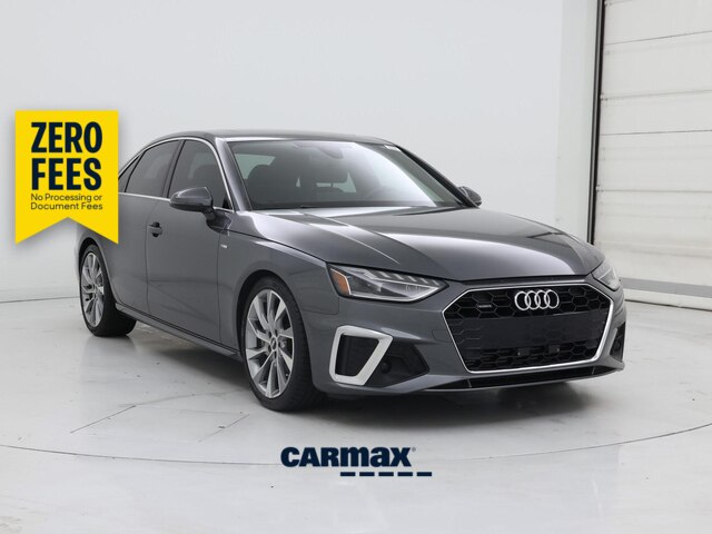 Gray 2020 Audi A4 Sedan All-Wheel Drive Automatic