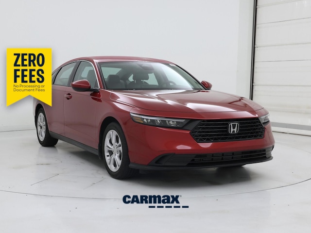 Red 2025 Honda Accord LX FWD Sedan Front-Wheel Drive Automatic