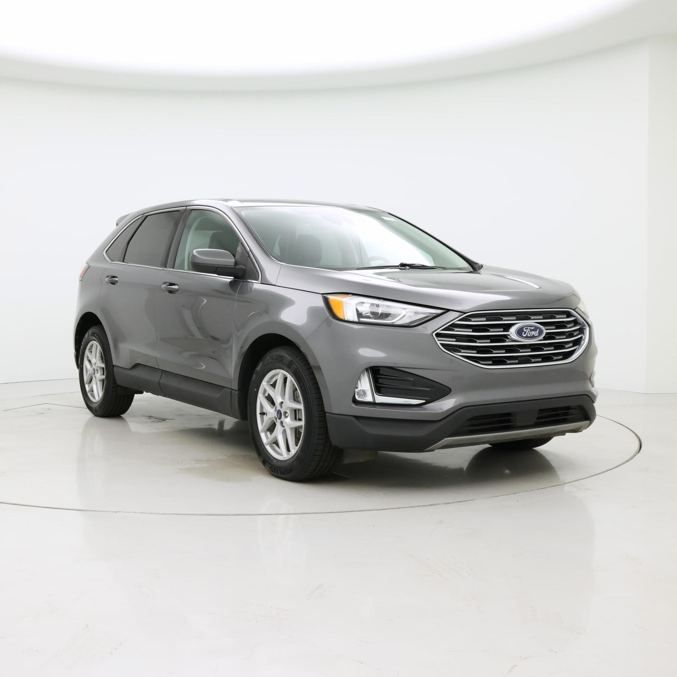 Gray 2021 Ford Edge SUV / Crossover Front-Wheel Drive Automatic