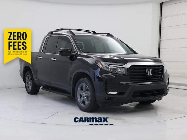 Black 2023 Honda Ridgeline RTL-E AWD Pickup Truck All-Wheel Drive Automatic