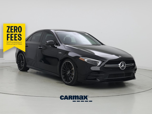 Black 2021 Mercedes-Benz A-Class Sedan All-Wheel Drive Automatic