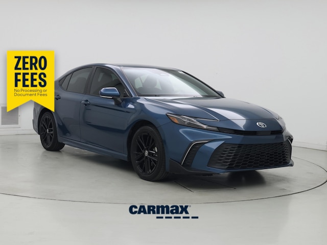 Blue 2025 Toyota Camry Sedan Front-Wheel Drive Automatic
