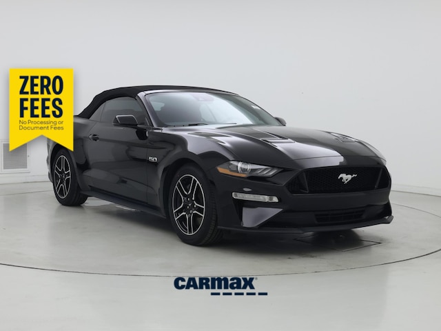 Black 2021 Ford Mustang Convertible Rear-Wheel Drive Automatic