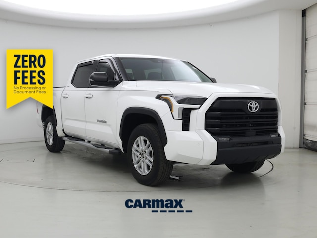 White 2023 Toyota Tundra Pickup Truck Four-Wheel Drive Automatic