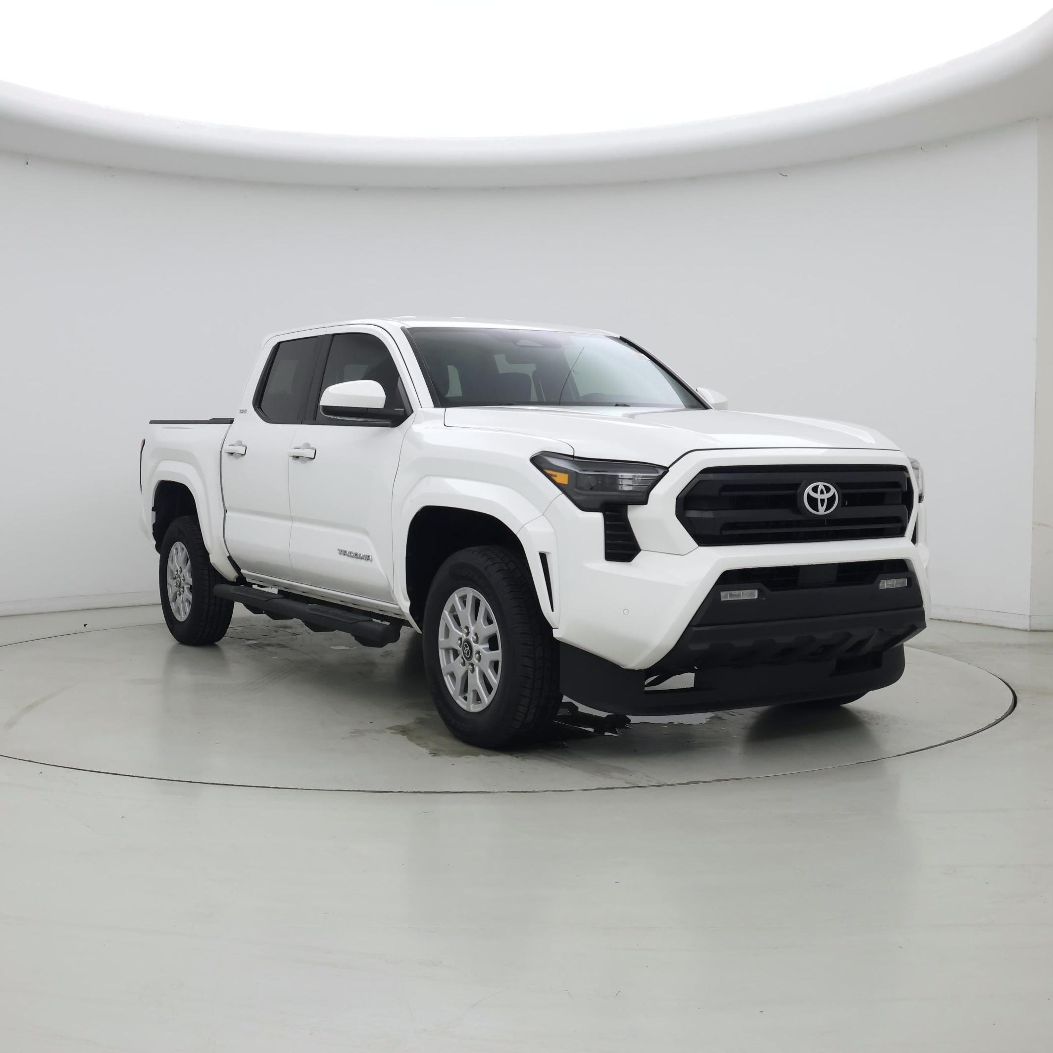 White 2024 Toyota Tacoma Pickup Truck 4X2 Automatic