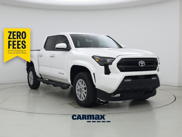 White 2024 Toyota Tacoma Pickup Truck 4X2 Automatic
