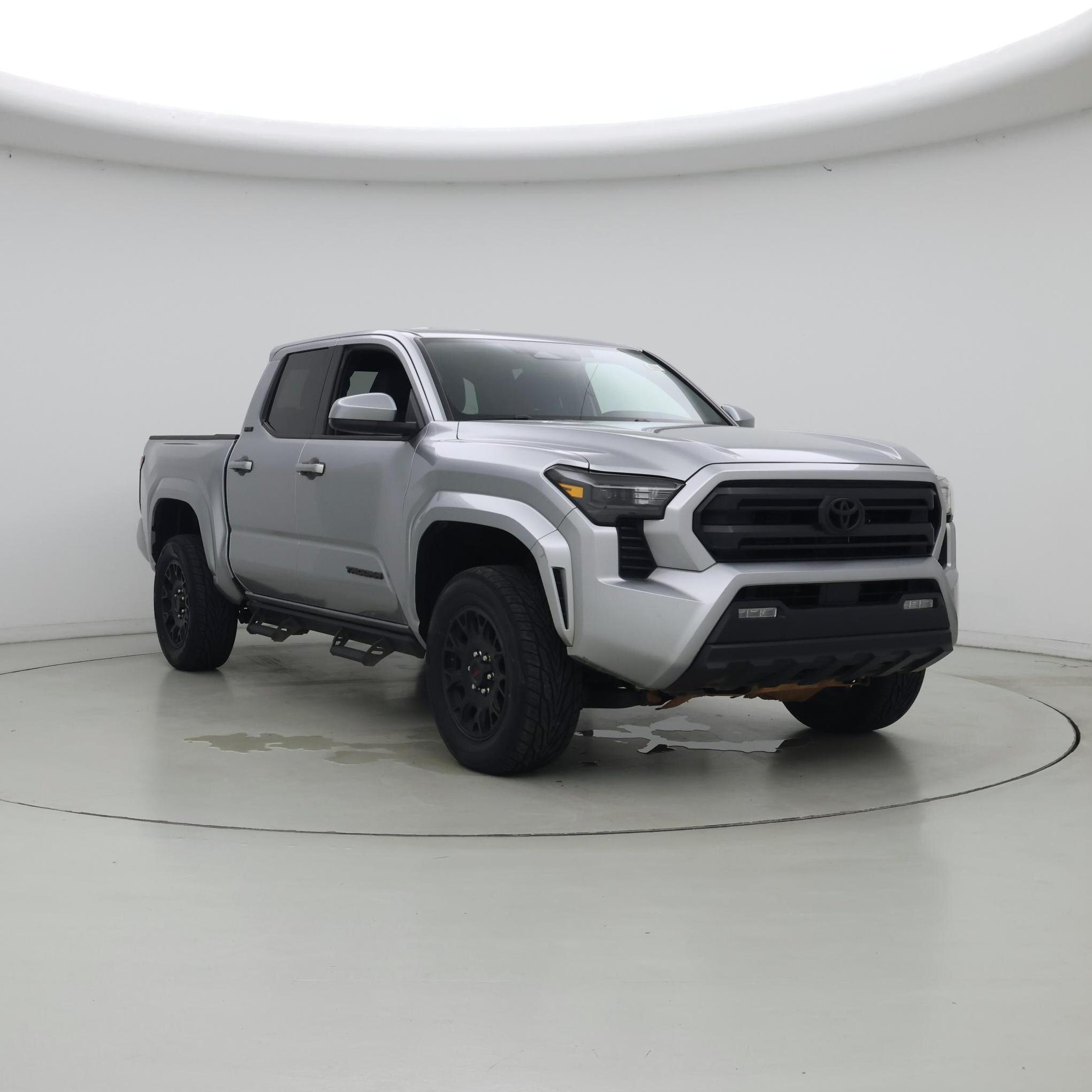 Silver 2025 Toyota Tacoma Pickup Truck Four-Wheel Drive Automatic