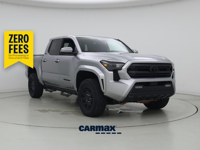 Silver 2025 Toyota Tacoma Pickup Truck Four-Wheel Drive Automatic