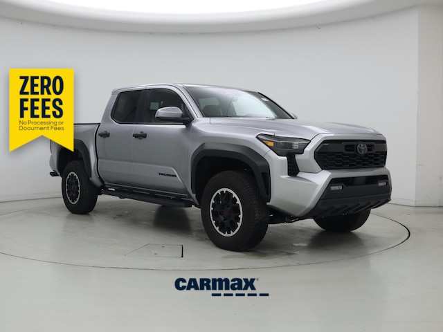 Silver 2025 Toyota Tacoma Pickup Truck Four-Wheel Drive Automatic