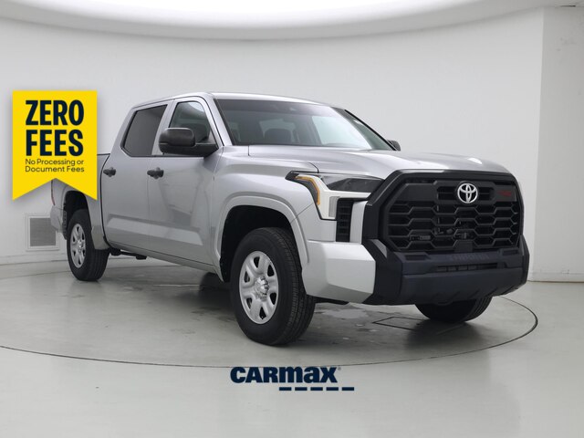 Silver 2023 Toyota Tundra Pickup Truck Four-Wheel Drive Automatic