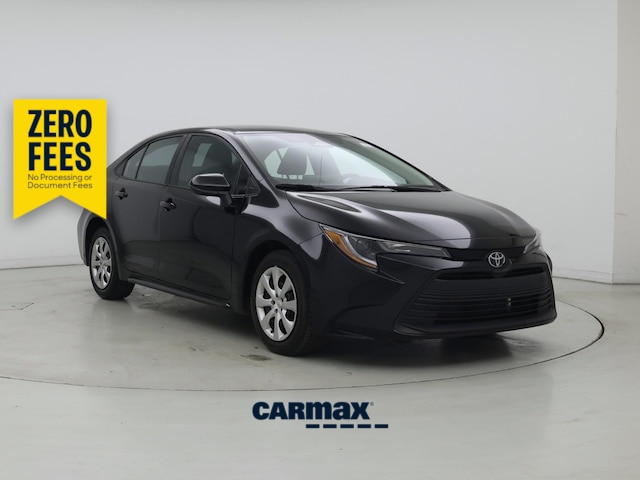 Black 2025 Toyota Corolla Sedan Front-Wheel Drive Automatic