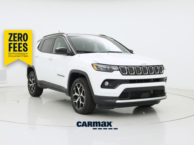 White 2025 Jeep Compass SUV / Crossover Four-Wheel Drive Automatic