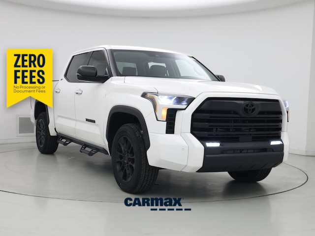 White 2024 Toyota Tundra Pickup Truck Four-Wheel Drive Automatic