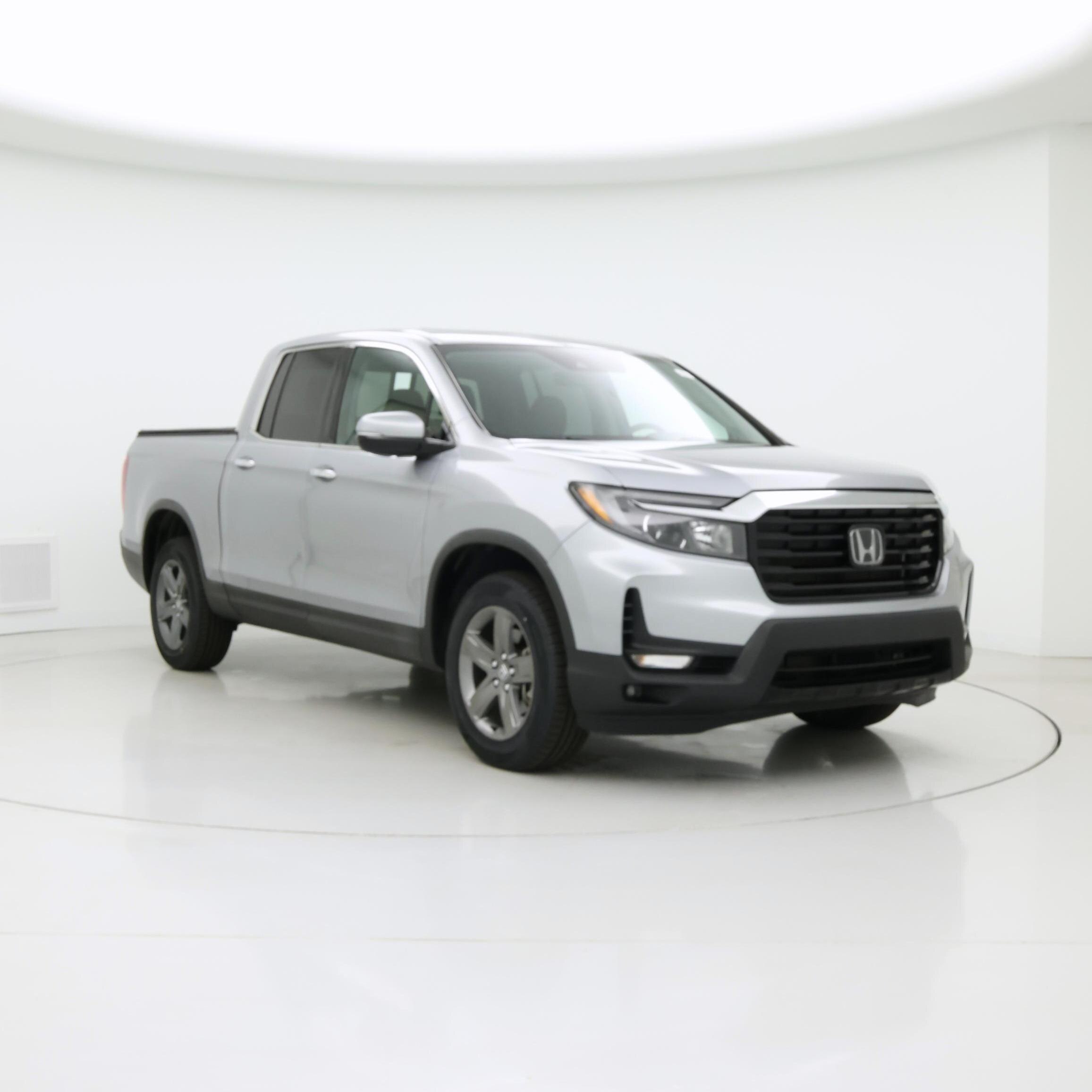 Silver 2023 Honda Ridgeline Pickup Truck All-Wheel Drive Automatic